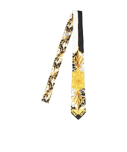Acanthus Print Tie