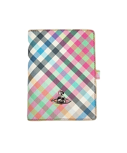 Plaid Passport Holder
