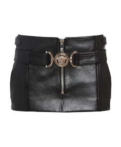 Leather Mini Skirt