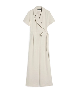Weekend Max Mara Wkdoblato Pleated Jumpsuit