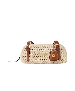 Versace Logo-Tag Bowling Bag