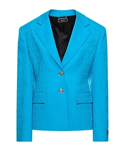 Logo Jacquard Casual Jacket