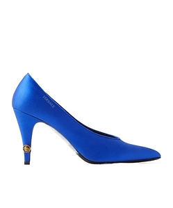 Versace Pointed-Toe Slip-On Pumps