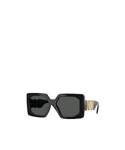 Medusa Biggie-Plaque Sunglasses