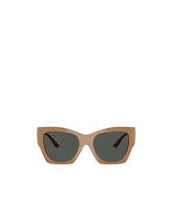 Medusa-Embellished Oversized Sunglasses