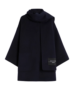 Weekend Max Mara Mandarin Collar Relaxed Coat