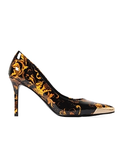 Versace Jeans Couture Scarlett Baroque Heeled Pumps