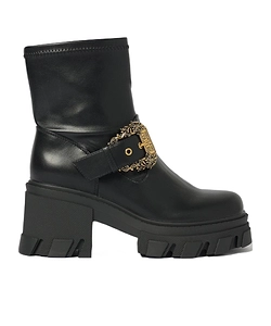 Buckle-Embellished Boots