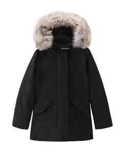 Faux-Fur Trimmed Hooded Jacket