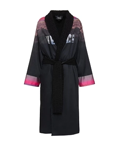 Pattern Printed Bathrobe