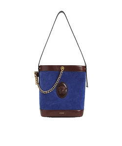 Versace Pivot Small Bucket Bag