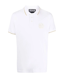 Chest Logo-Patch Polo Shirt