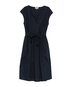 Woolrich Belted Poplin Short Dress