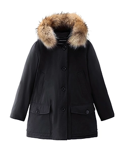 Woolrich Arctic Hooded Buttoned Jacket
