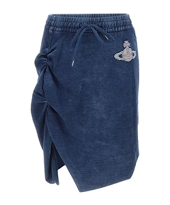 Vivienne Westwood Draped Logo Skirt