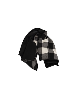 Woolrich Checked Knit Scarf