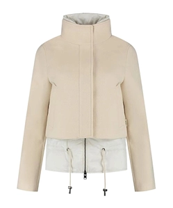 Woolrich Drawstring Waist High-Waist Jacket