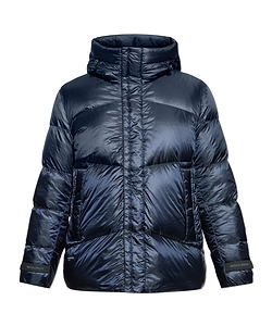Woolrich High-Neck Hooded Down Jacket