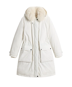 Woolrich Long-Sleeved Hooded Parka