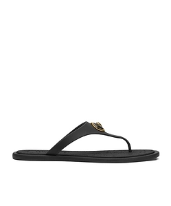 Versace Alia Thong Strap Flat Sandals
