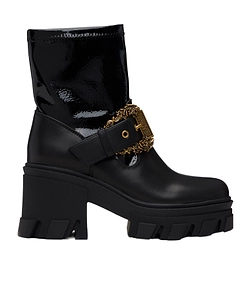 Round-Toe Ankle Boots