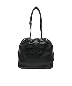 Vivienne Westwood Hilary Orb Embossed Bucket Bag