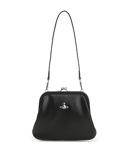 Vivienne Westwood Logo Detailed Clutch Bag