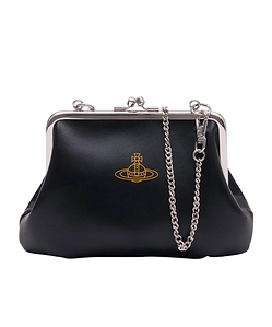 Vivienne Westwood Logo Detailed Top Handle Bag