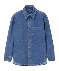 Logo Denim Shirt
