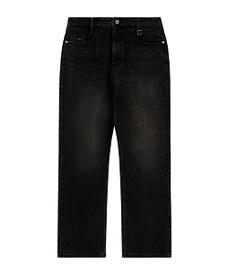 Washed-Effect Jeans