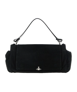 Vivienne Westwood Logo Plaque Top Handle Shoulder Bag