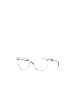 Versace Eyewear Cat-Eye Frame Glasses