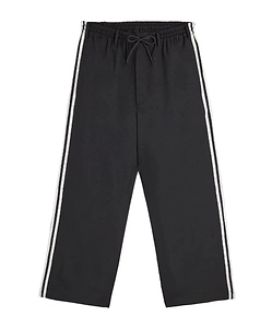 Y-3 Mid Rise Side-Stripe Drawstring Trousers