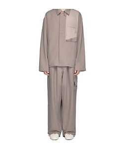 Drawstring-Fastening Trousers