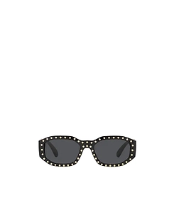 Versace Rectangular Frame Sunglasses