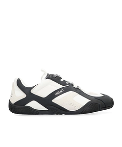 Versace Galaxia Panelled Lace-Up Sneakers