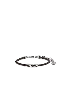 Versace Greca Braided Bracelet