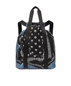 Medusa Bandana Kids Denim Backpack