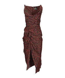 Vivienne Westwood Drape Detailed Asymmetric Dress