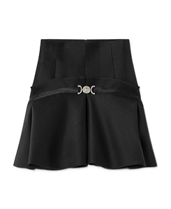 Versace Medusa Head Motif High-Waist Mini Skirt