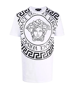 Versace Medusa Logo Print T-Shirt