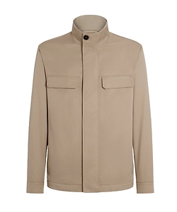 Zegna Long-Sleeved Field Jacket