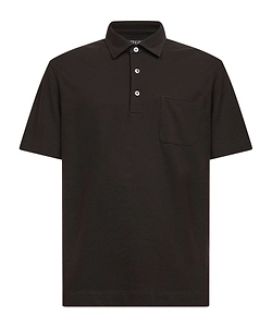 Zegna Patch Pocket Polo Shirt