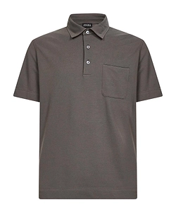 Zegna Patch Pocket Polo Shirt