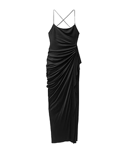 Versace Ruched Slip Dress