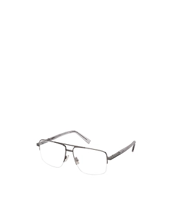 Zegna Rectangular Pilot Frame Glasses