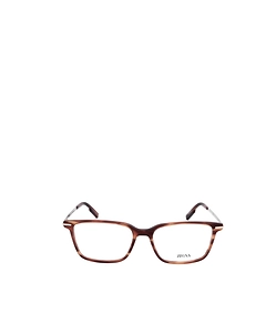 Zegna Rectangle Frame Glasses