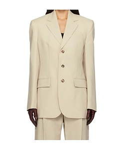 Button-Down Suit Jacket