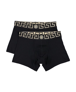 Versace Two-Pack Logo-Waistband Boxers