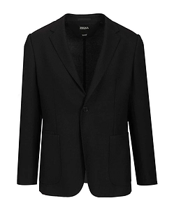 Zegna Unlined Patch Pocket Blazer
